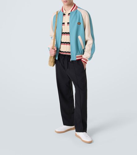 Pantalon droit en laine vierge - Valentino Garavani - Modalova