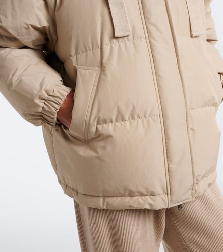 Veste doudoune en coton mélangé - Brunello Cucinelli - Modalova