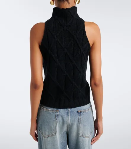 Pull sans manches en laine et cachemire - Jardin des Orangers - Modalova