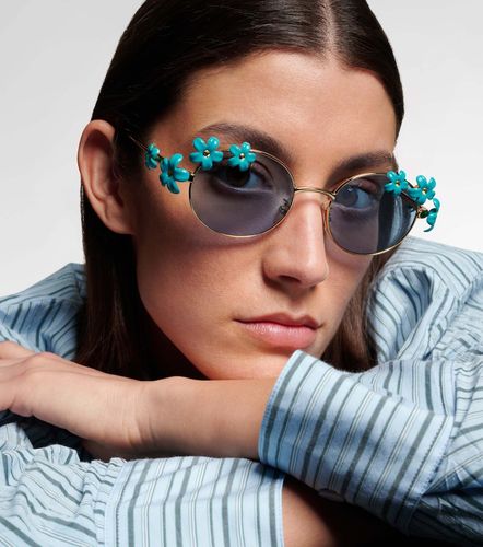 Lunettes de soleil rondes Paula's Ibiza Daisy Field - Loewe - Modalova