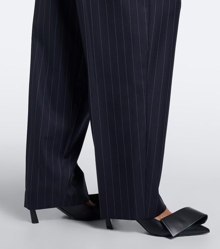 Pantalon ample en laine à rayures - Givenchy - Modalova