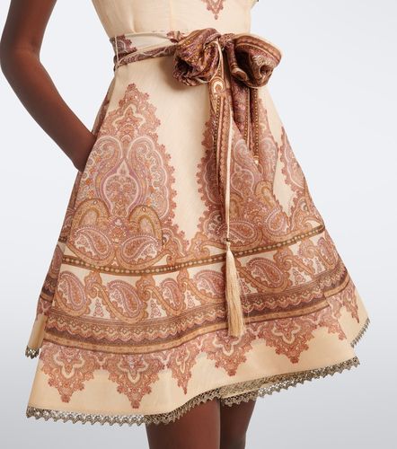 Robe Ascent en lin et soie - Zimmermann - Modalova