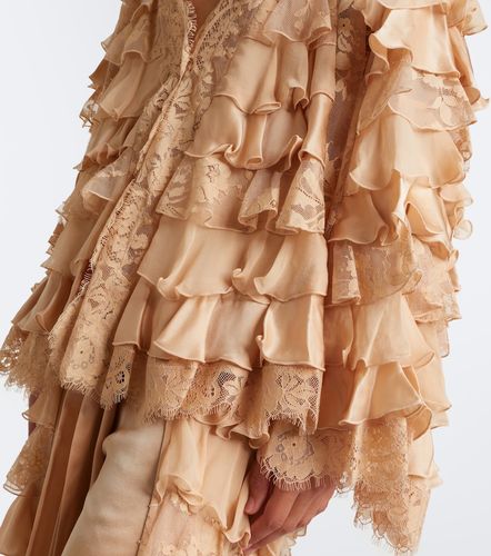 Blouse Valiant en soie à volants - Zimmermann - Modalova