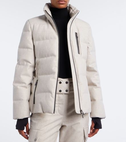 Veste doudoune de ski en laine vierge - Brunello Cucinelli - Modalova