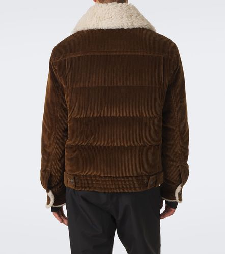 Veste blouson en velours côtelé de coton - Moncler Grenoble - Modalova