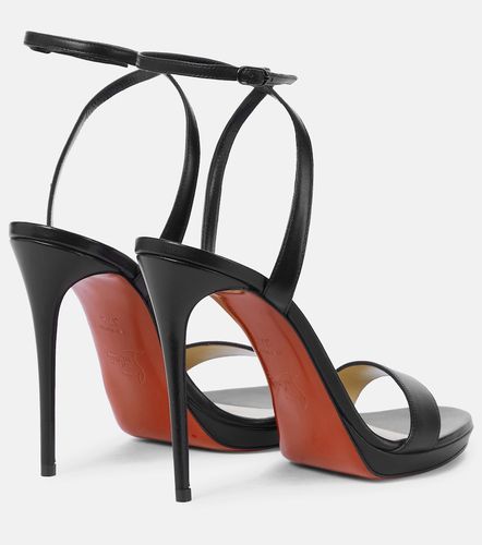 Sandales Loubi Queen 120 en cuir - Christian Louboutin - Modalova