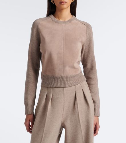 Pull en laine, cachemire et daim - Max Mara - Modalova