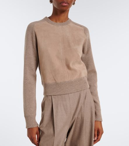 Pull en laine, cachemire et daim - Max Mara - Modalova