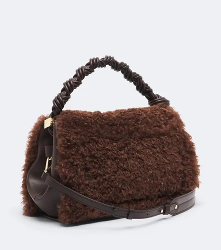 Sac à main Bou Small en teddy - Ganni - Modalova