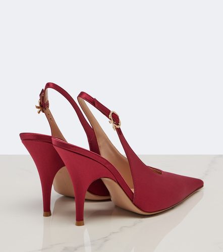 Escarpins slingback Sofia en satin - Gianvito Rossi - Modalova