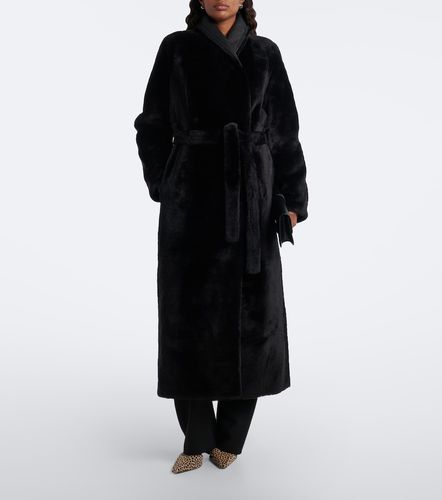 Manteau réversible en shearling et cuir - Yves Salomon - Modalova