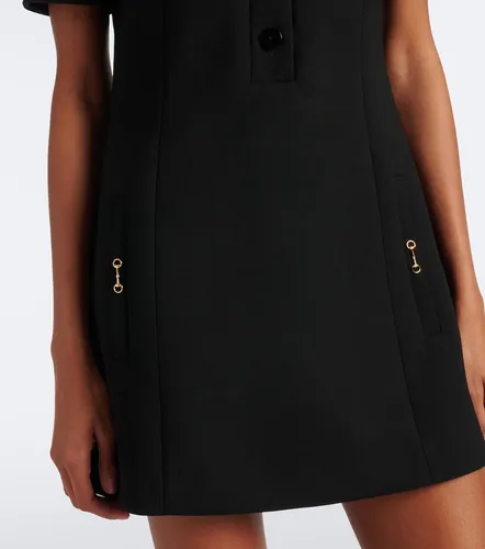 Gucci Robe polo en crêpe de laine - Gucci - Modalova