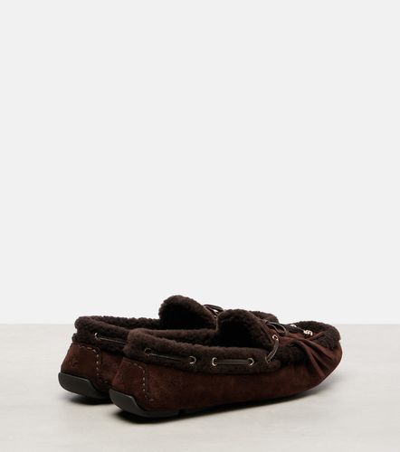 Chaussures bateau Manon en daim - Jimmy Choo - Modalova