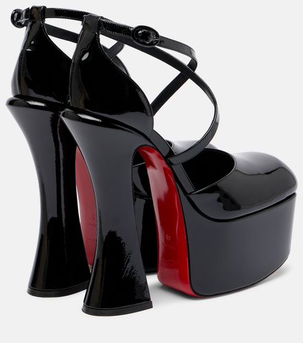 Escarpins Aquadorcet à plateau en cuir verni - Christian Louboutin - Modalova
