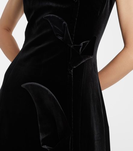 Leo Lin Robe midi Cleo en velours - Leo Lin - Modalova