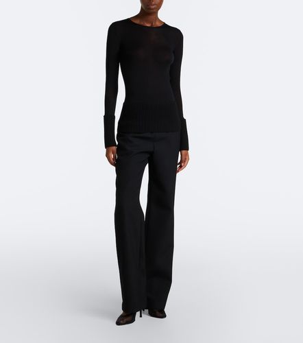 Alaïa Pantalon droit en laine - Alaia - Modalova