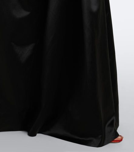 Robe longue en soie à imprimé - Dries Van Noten - Modalova