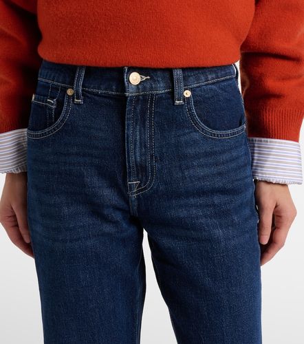 Jean droit Tess à taille haute - 7 For All Mankind - Modalova