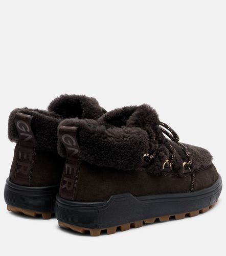 Bottines Chamonix en daim et shearling - Bogner - Modalova
