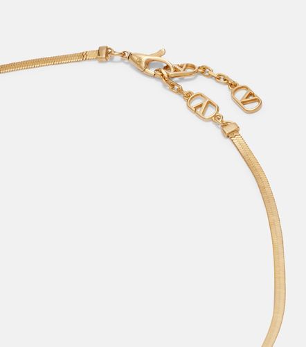 Collier VLogo à ornements - Valentino Garavani - Modalova
