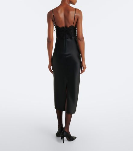 Robe Joelle en satin à dentelle - Khaite - Modalova