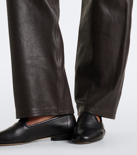 Arma Pantalon droit Jean en cuir - Arma - Modalova