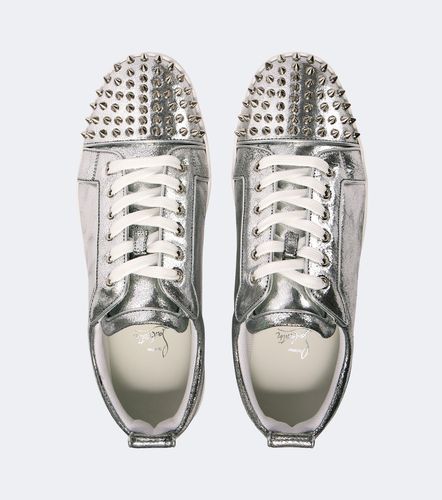 Baskets Louis Junior en cuir métallisé - Christian Louboutin - Modalova