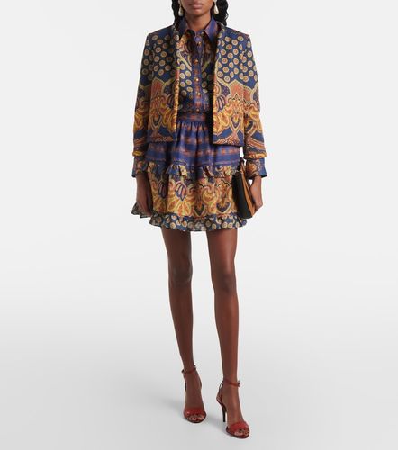 Blouse Voyage Imaginaire VLogo en lin - Valentino Garavani - Modalova