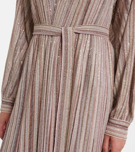 Cardigan portefeuille à rayures - Missoni - Modalova