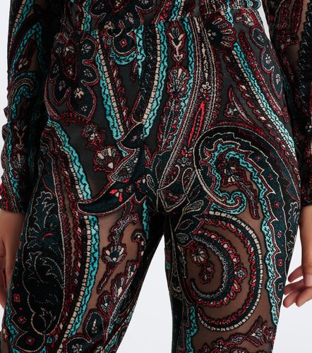 Pantalon évasé à motif cachemire - Etro - Modalova