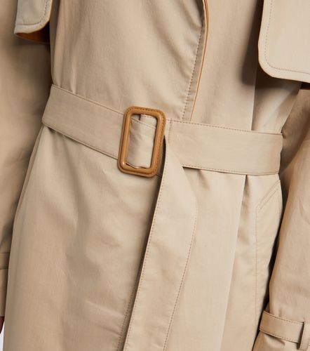 Trench-coat à finitions en cuir - Acne Studios - Modalova