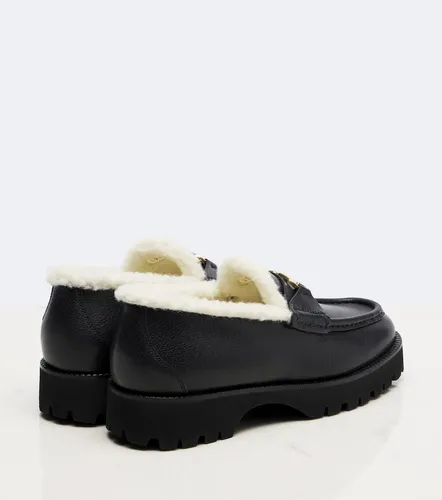 Mocassins VLogo en cuir - Valentino Garavani - Modalova