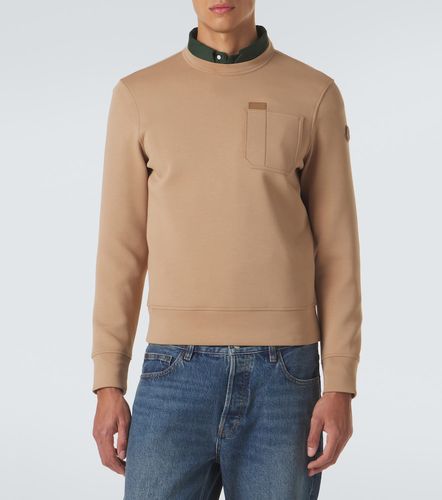 Sweat-shirt en coton mélangé - Moncler - Modalova