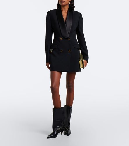 Versace Bottes Medusa en cuir - Versace - Modalova