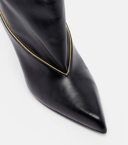 Versace Bottes Medusa en cuir - Versace - Modalova