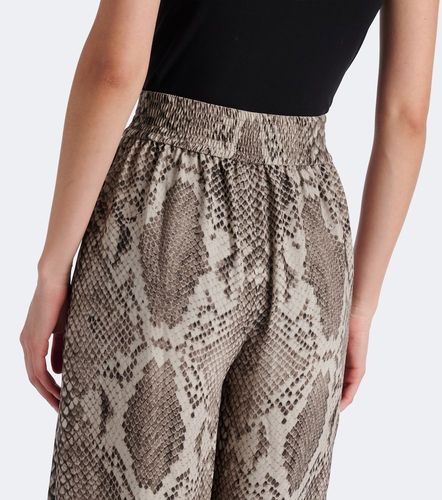Pantalon ample Rita à imprimé serpent - Joseph - Modalova