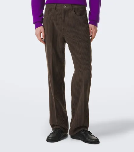Pantalon droit en laine et cachemire - Auralee - Modalova