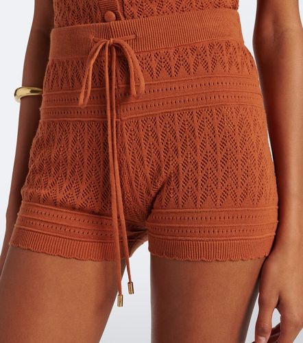 Short Helena en coton pointelle - Melissa Odabash - Modalova