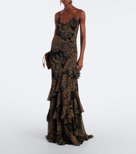 Etro Robe longue à motif cachemire - Etro - Modalova