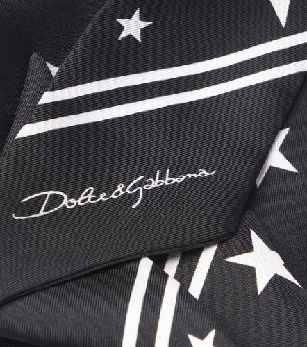 Foulard en soie à imprimé - Dolce&Gabbana - Modalova
