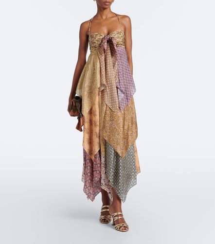 Robe midi Fairlight en soie à imprimé - Zimmermann - Modalova