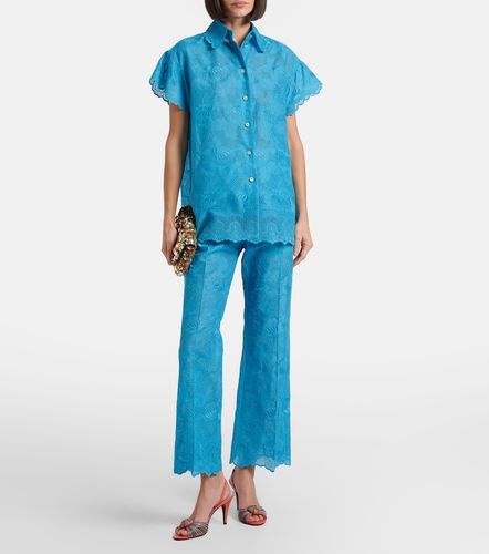 Chemise brodée en coton - Valentino Garavani - Modalova