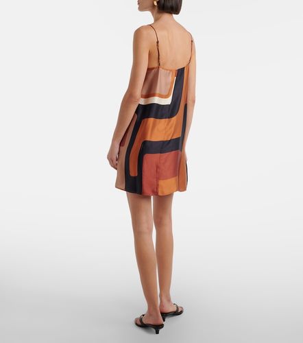 Robe Phylis imprimée en satin - Faithfull - Modalova