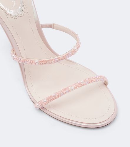 X Swarovski – Sandales Cleo en cuir - Rene Caovilla - Modalova