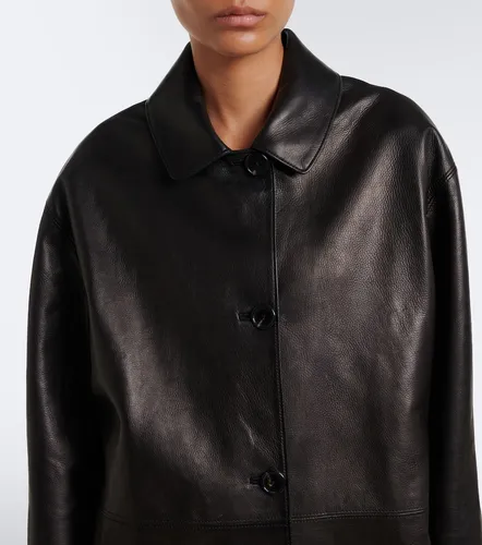 The Row Manteau Donata en cuir - The Row - Modalova