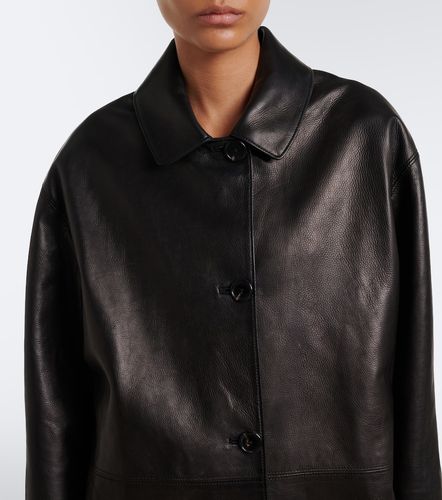 The Row Manteau Donata en cuir - The Row - Modalova