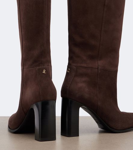Bottes Bibi en daim et shearling - Jimmy Choo - Modalova