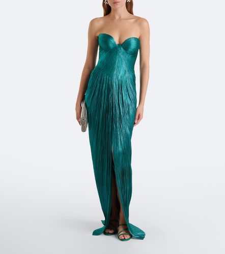 Robe longue bustier Nadira en soie - Maria Lucia Hohan - Modalova