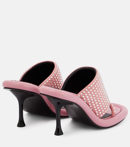 Mules Bumper-Tube en cuir à ornements - JW Anderson - Modalova