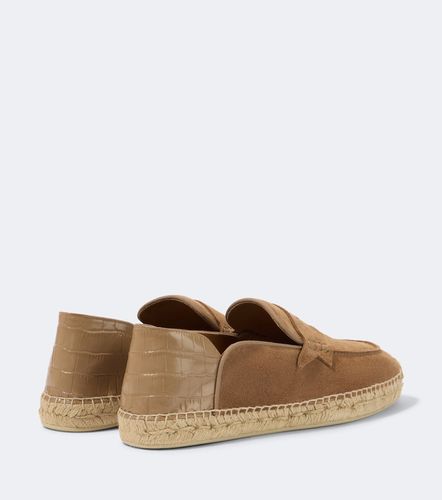 Espadrilles Paquepapa No Back en daim - Christian Louboutin - Modalova